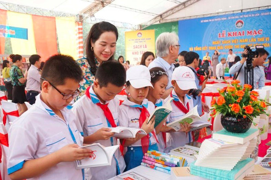 Ngày sách và Văn hóa đọc Việt Nam năm 2023: hướng đến giáo dục nhân cách con người