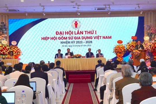 Hiệp hội Gốm sứ gia dụng Việt Nam tổ chức thành công Đại hội Đại biểu lần I