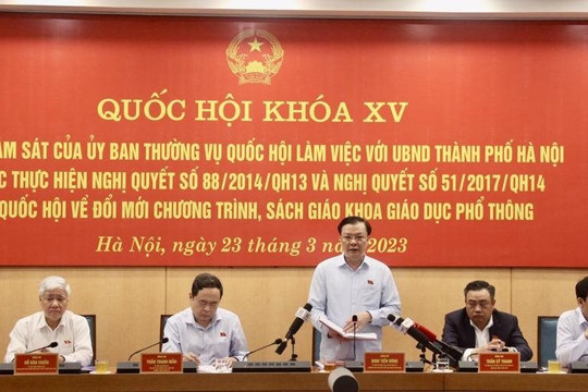 Hà Nội: Kiến nghị ban hành chính sách về chế độ đặc thù đối với giáo viên
