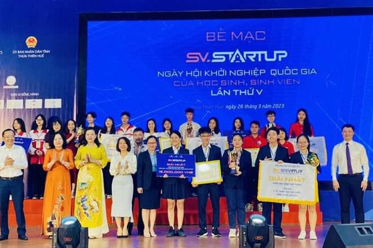 Hà Nội có 4 dự án đoạt giải Cuộc thi ý tưởng khởi nghiệp toàn quốc