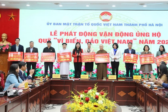 Hơn 30 tỷ đồng ủng hộ Quỹ ''Vì biển, đảo Việt Nam'' năm 2023
