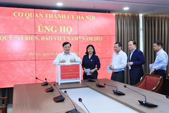 Thành ủy Hà Nội phát động ủng hộ Quỹ "Vì biển, đảo Việt Nam"