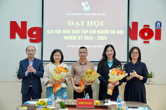 Đại hội Chi hội Nhà báo Tạp chí Người Hà Nội nhiệm kỳ 2023- 2025