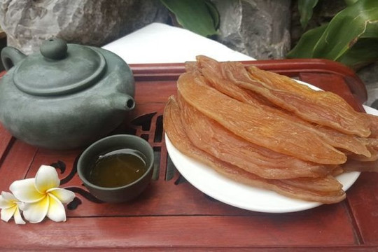 Khoai deo - đặc sản nổi tiếng Quảng Bình