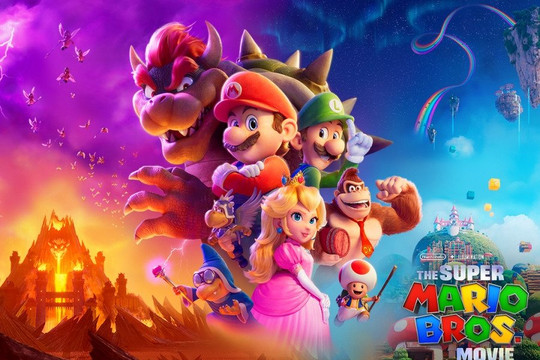 "The Super Mario Bros. Movie" vượt mốc 1 tỷ USD tại phòng vé toàn cầu
