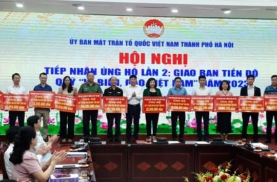 Hà Nội: Quỹ “Vì biển, đảo Việt Nam” đợt 2 tiếp nhận ủng hộ trên 36 tỷ đồng