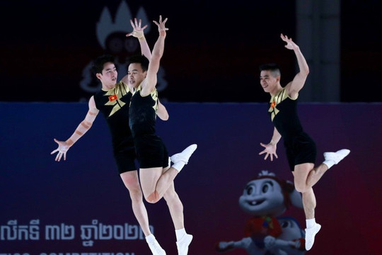 Môn thể dục liên tục đem về thêm 3 Huy chương Vàng cho đoàn Việt Nam tại SEA Games 32