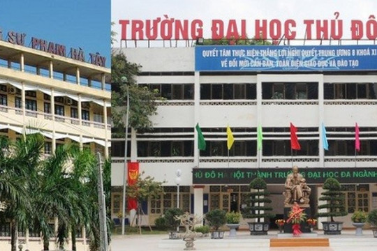 Sáp nhập Trường Cao đẳng Sư phạm Hà Tây vào Trường Đại học Thủ đô Hà Nội