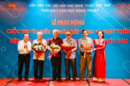 Phát động cuộc thi “Tìm hiểu 75 năm xây dựng và phát triển Liên hiệp các Hội VHNT Việt Nam”