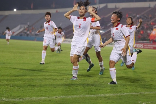 Đại thắng Lebanon, đội tuyển U20 nữ Việt Nam muốn vượt Australia để lọt vào top 4 châu Á