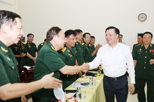 Hội Cựu chiến binh TP. Hà Nội là cầu nối vững chắc giữa Đảng, Nhà nước với Nhân dân