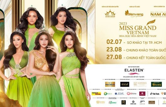 Miss Grand Vietnam 2023 chính thức tung hình hiệu ấn tượng