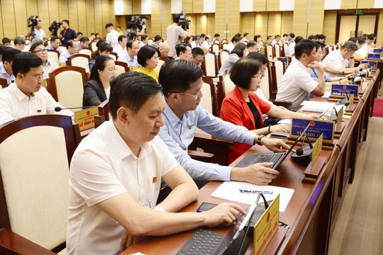 Thông qua Nghị quyết về điều chỉnh Kế hoạch đầu tư công năm 2023 tại kỳ họp thứ 12, HĐND TP Hà Nội