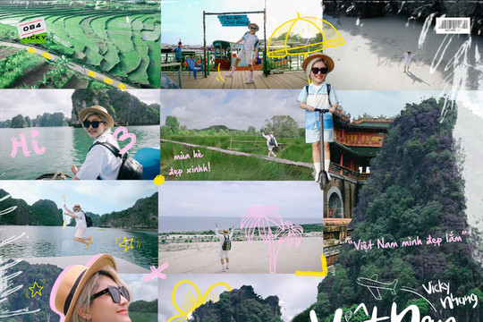 Cảnh đẹp 3 miền đất nước trong MV “Việt Nam đi và đi” của Vicky Nhung