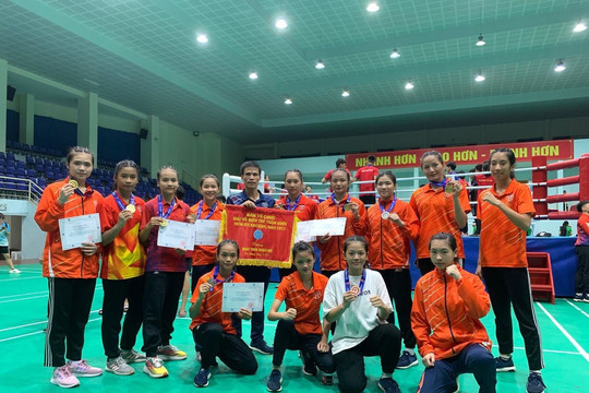 Hà Nội giành vị trí Nhất toàn đoàn giải trẻ kickboxing toàn quốc 2023