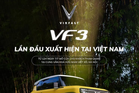 Triển lãm "VinFast - Vì tương lai xanh" tại Hà Nội: Ra mắt bộ tứ xe điện Vinfast mới