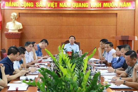 Huyện ủy Mê Linh tổ chức Hội nghị kiểm điểm tiến độ triển khai dự án đường Vành đai 4