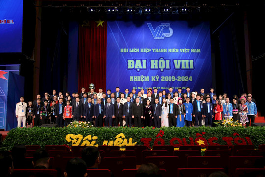 Tổ chức đại hội 4 cấp Hội Liên hiệp thanh niên Việt Nam trong năm 2024