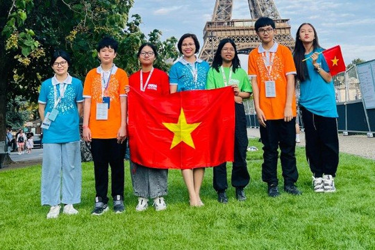 Học sinh Việt Nam giành Huy chương Vàng STEM Olympiad Quốc tế 2023