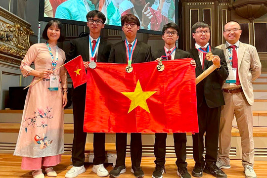 Việt Nam giành 3 Vàng, 1 Bạc tại Olympic Hoá học quốc tế 2023