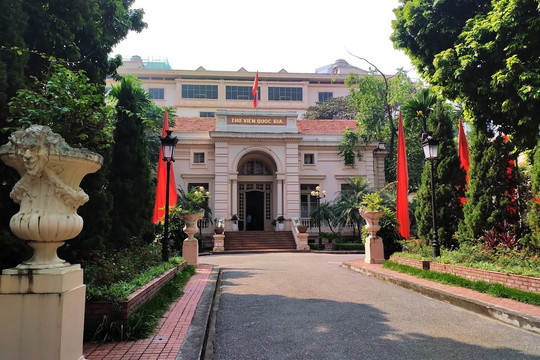 Trụ sở Thư viện Quốc gia Việt Nam - dấu ấn lịch sử (quận Hoàn Kiếm)