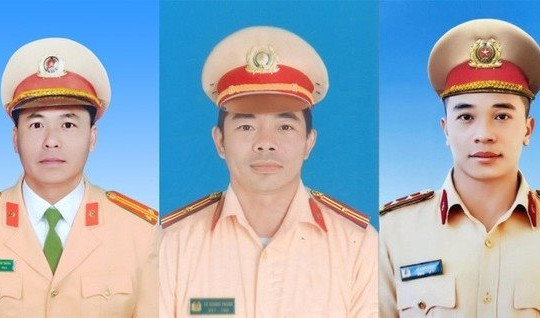 Cấp bằng Tổ quốc ghi công 3 cảnh sát hy sinh ở đèo Bảo Lộc