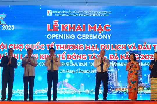 Thúc đẩy hợp tác phát triển trên tuyến Hành lang kinh tế Đông – Tây qua Hội chợ EWEC - Đà Nẵng 2023