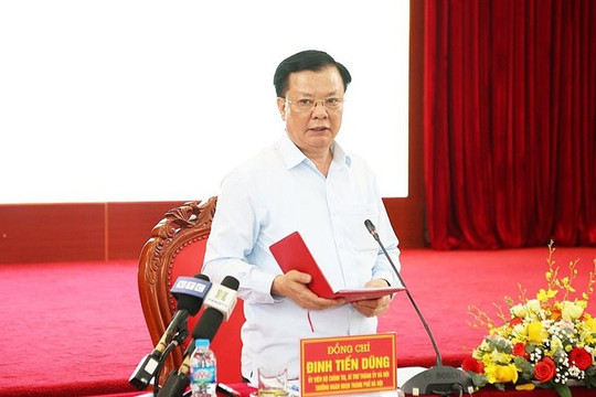 Bí thư Thành ủy Hà Nội yêu cầu đảm bảo tiến độ thực hiện xây dựng đường Vành đai 4 - Vùng Thủ đô