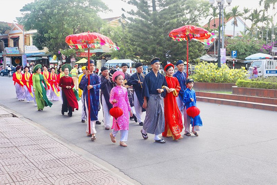“Giao lưu văn hóa Hội An - Nhật Bản”: Tái hiện đám cưới của Công nữ Ngọc Hoa