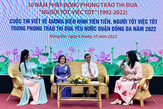 Hà Nội tặng danh hiệu “Người tốt, việc tốt” năm 2023 cho 129 cá nhân