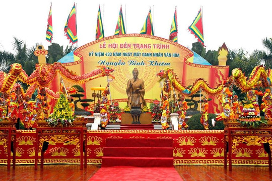 Xây dựng hồ sơ trình UNESCO vinh danh Trạng Trình Nguyễn Bỉnh Khiêm