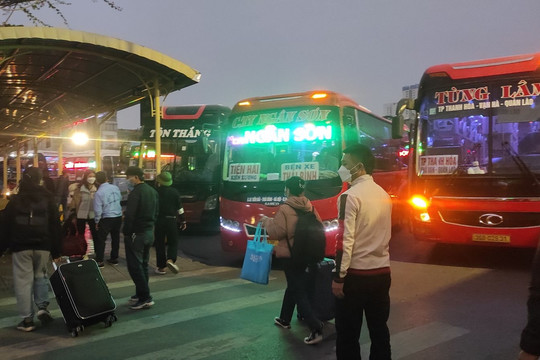 Hà Nội tăng cường hơn 600 lượt xe khách dịp 2/9