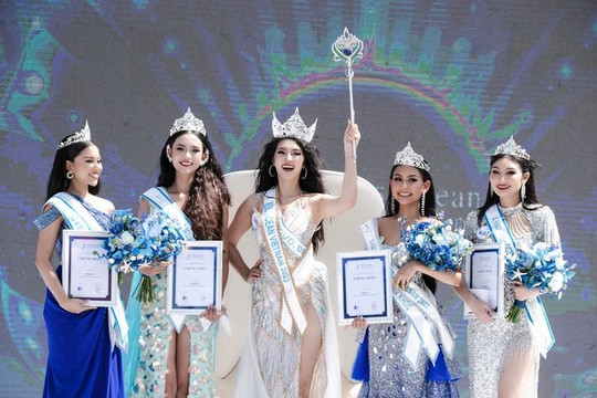 Người đẹp Sóc Trăng đăng quang Hoa hậu Đại dương Việt Nam 2023