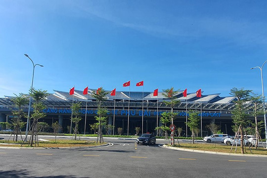 Độc đáo kiến trúc cung đình Huế ở nhà ga T2 – Sân bay Phú Bài