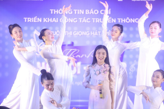 “Thanh âm Hà Nội” 2023 thu hút hơn 200 thí sinh đăng ký tham gia