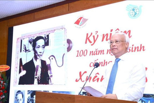 Kỷ niệm 100 năm ngày sinh cố nhạc sỹ bản hùng ca cách mạng “Mười chín tháng Tám”