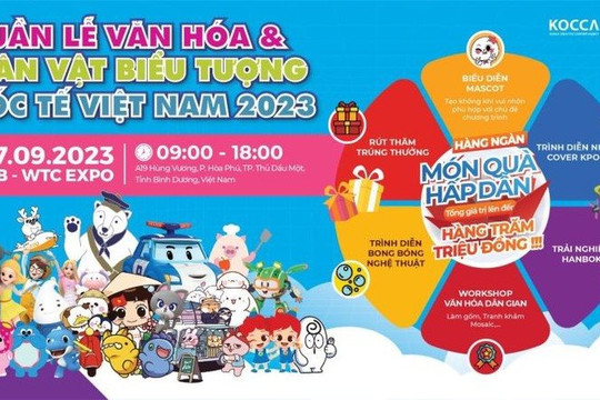 Tuần lễ Văn hóa và Nhân vật biểu tượng quốc tế Việt Nam 2023 tại TP HCM