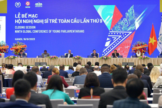 Hội nghị Nghị sĩ trẻ toàn cầu ra Tuyên bố đầu tiên qua 9 kỳ tổ chức