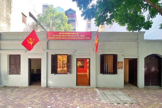 Nhà số 5D Hàm Long, nơi thành lập Chi bộ Cộng sản đầu tiên (quận Hoàn Kiếm)