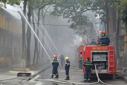 Thành ủy Hà Nội chỉ đạo xử lý nghiêm tất cả vi phạm về phòng cháy, chữa cháy