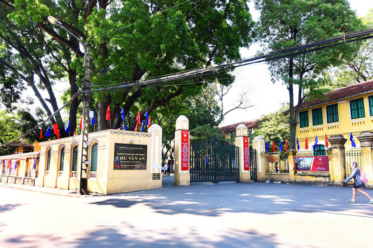 Trường Chu Văn An (Trường Bưởi), ngôi trường “yêu nước, cách mạng” (quận Tây Hồ)