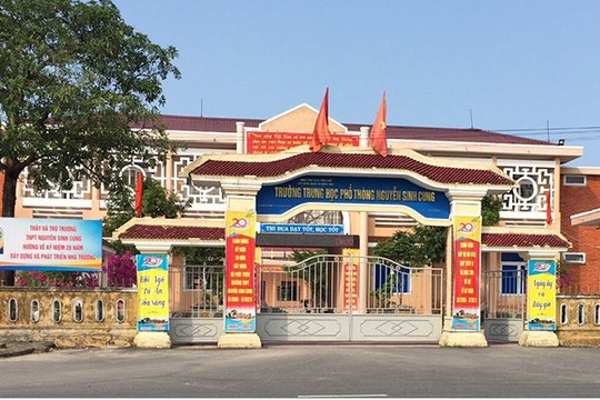 Thừa Thiên- Huế: Một hiệu trưởng bị kỷ luật vì để lộ đề thi học kỳ