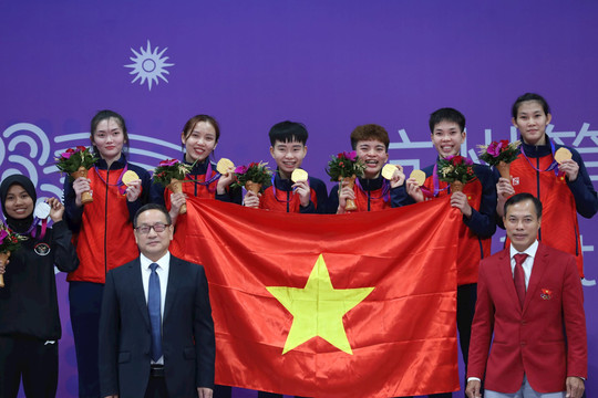 Chung kết cầu mây nữ ASIAD 19: Việt Nam đoạt Huy chương Vàng