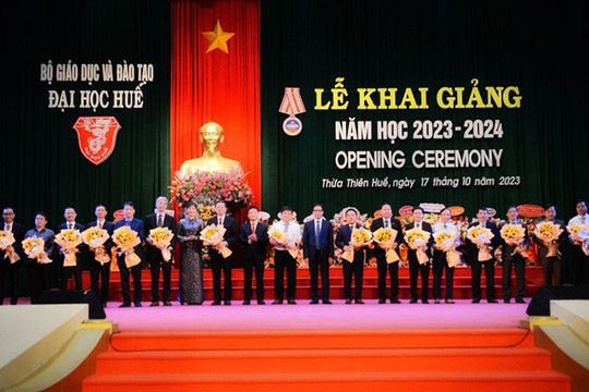 Đại học Huế - một trong 6 đại học Việt Nam được xếp hạng đại học uy tín thế giới khai giảng năm học mới
