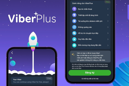 Rakuten Viber công bố Viber Plus với các tính năng và tùy biến độc quyền