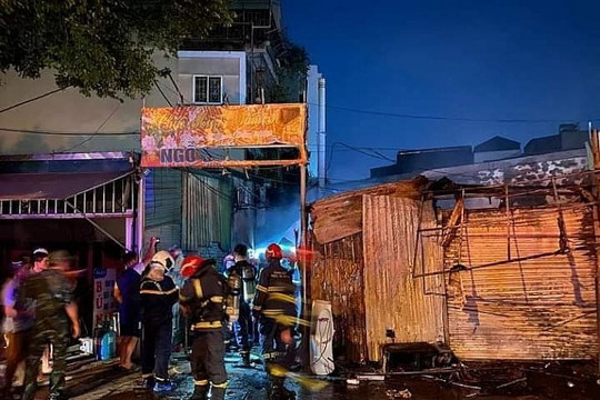 Xác định nguyên nhân vụ cháy ở Thanh Trì