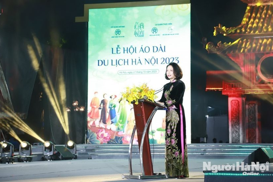 Lễ hội Áo dài du lịch Hà Nội 2023: Đưa Thủ đô trở thành điểm đến hàng đầu thế giới