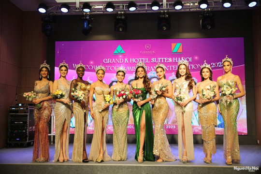 Hà Nội như ngôi nhà thứ hai với Hoa hậu Hòa bình Quốc tế 2023