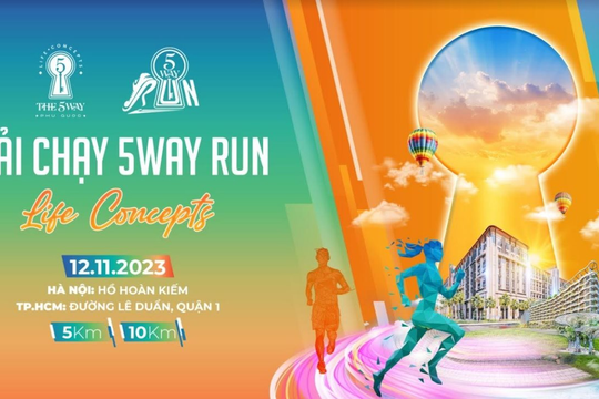 Vinhomes tổ chức giải chạy 5Way Run tại Hà Nội và TP. Hồ Chí Minh