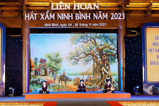 Gần 200 nghệ nhân trên cả nước tham dự Liên hoan hát Xẩm Ninh Bình mở rộng 2023
